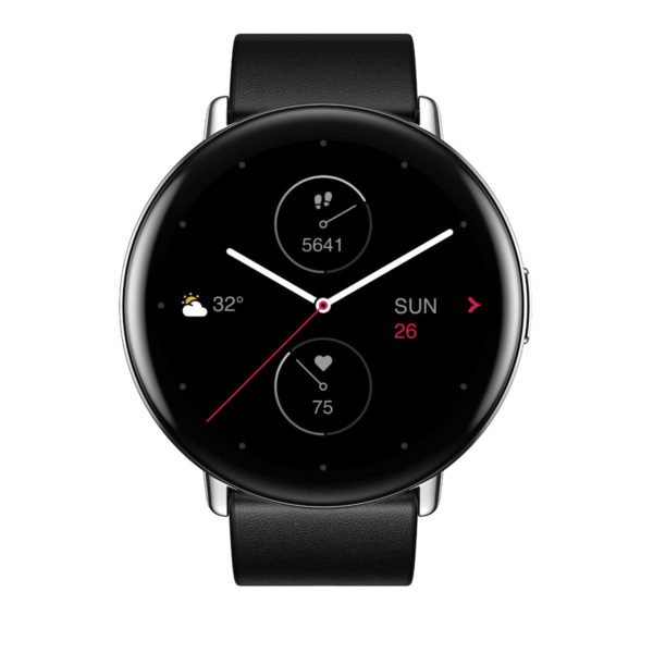 שעון AMAZFIT מודד חמצן בדם מסדרת ZEPP E דגם ONYX POLAR NIGHT