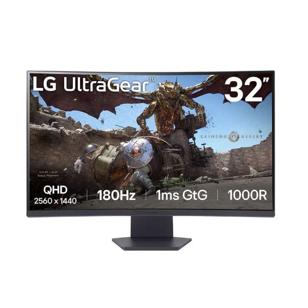 31.5 ‏אינטש LG UltraGear 32GS60QCB QHD