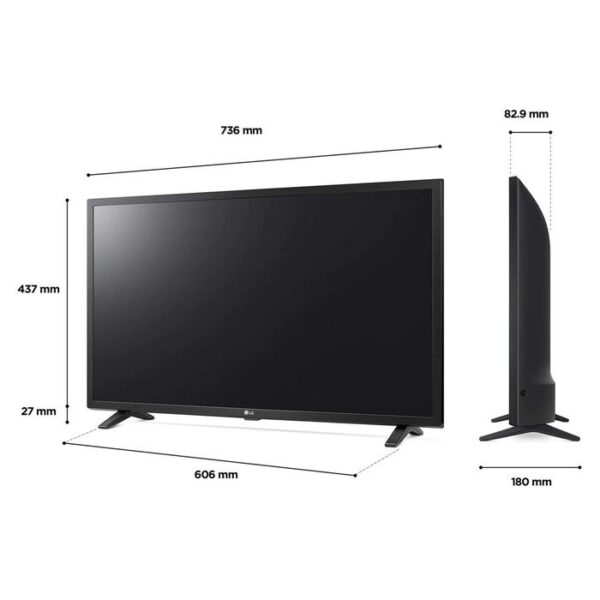 ⁦טלוויזיה "32 חכמה LG HD דגם: 32LQ630B6LA⁩ – תמונה ⁦2⁩