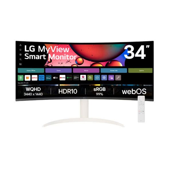 ‏34 ‏אינטש LG 34SR65QC WQHD