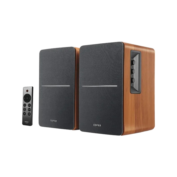 Edifier R1280DBs Powerful Bookshelf Speakers +SUB out brown