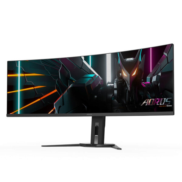 ⁦מסך מחשב ‏49 ‏אינטש Gigabyte AORUS CO49DQ 4K⁩ – תמונה ⁦2⁩