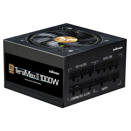 ZALMAN 1000W ZM1000-TMX2 PCIE 5.0 80 Plus GOLD POWER SUPPLY