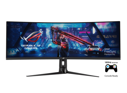 מסך מחשב גיימינג 49 אינץ רחב ROG Strix XG49VQ HDR Asus