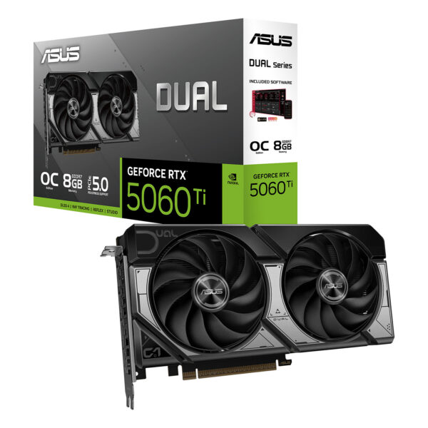 ASUS Dual GeForce RTX™ 5060 Ti 8GB GDDR7 OC Edition