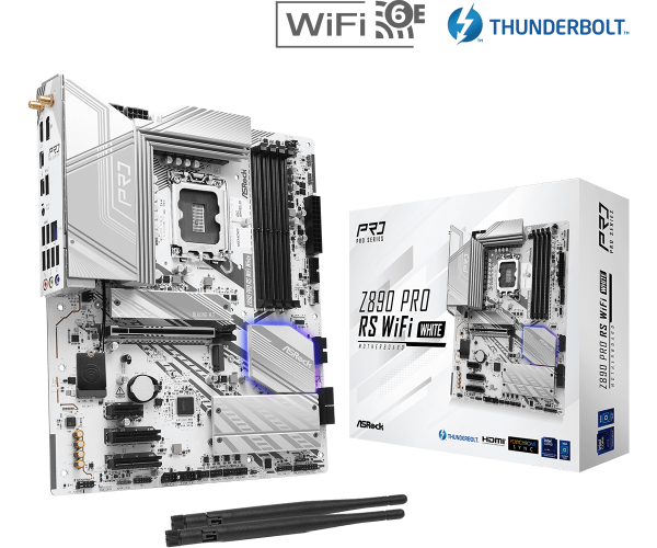 ASRock Z890 Pro RS WiFi White