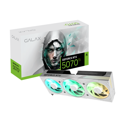 GALAX GeForce RTX 5070 Ti White 16GB GDDR7 256-bit EX Gamer 1-Click OC