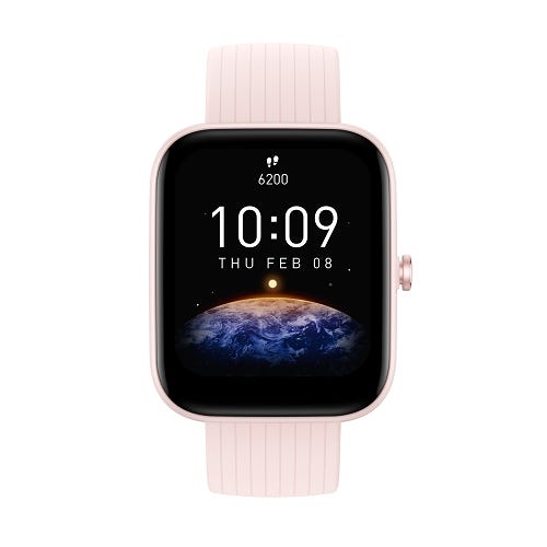 שעון חכם Amazfit דגם BIP 3 PRO צבע Pink
