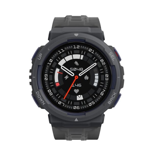 שעון חכם Amazfit דגם ACTIVE EDGE צבע Midnight Pulse
