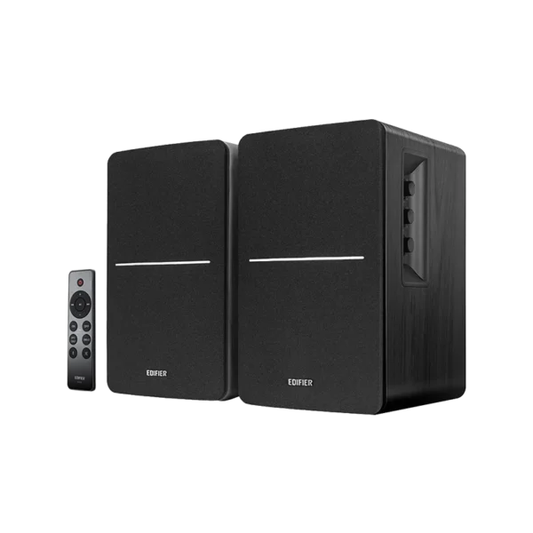 Edifier R1280DBs Powerful Bookshelf Speakers +SUB out black
