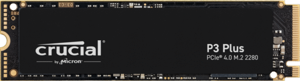 דיסק פנימי Crucial P3 Plus 1TB NVME Gen4 3D Nand 2280
