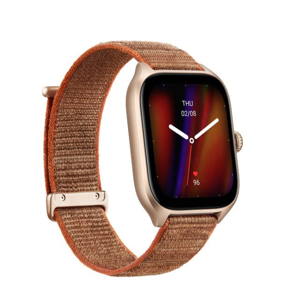 ⁦שעון חכם Amazfit דגם GTS 4 צבע Brown⁩ – תמונה ⁦2⁩