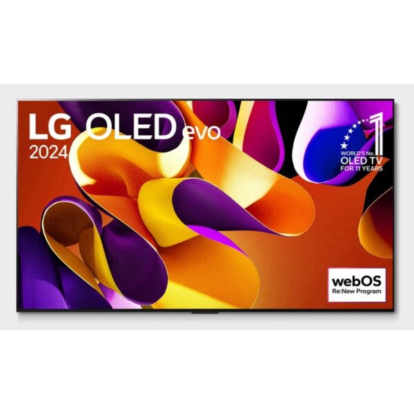 טלוויזיה "77 חכמה LG OLED evo ברזולוציית 4K דגם: OLED77G46LA
