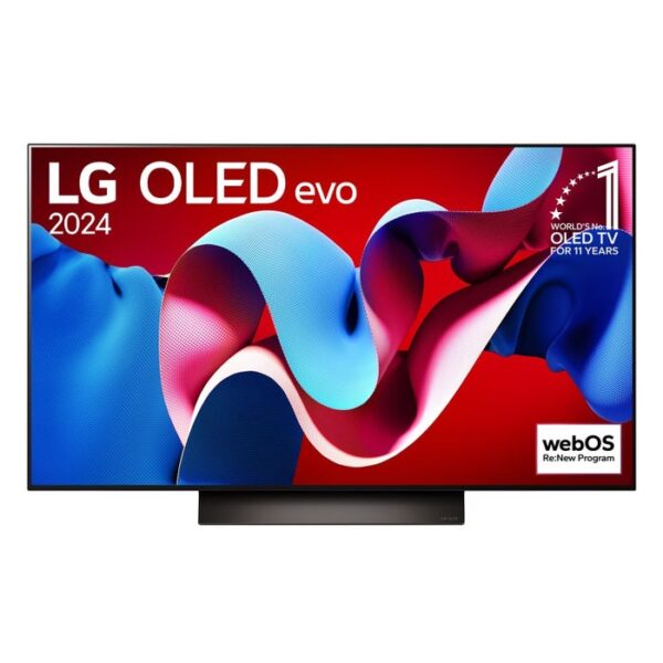 טלוויזיה "77 חכמה LG OLED evo ברזולוציית 4K דגם: OLED77C46LA