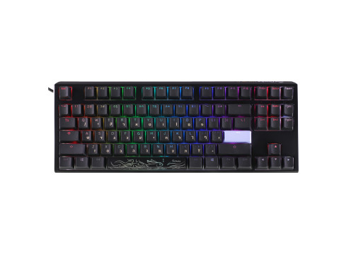 מקלדת מכנית Ducky One 3 Tkl Cherry Silent Red Switch