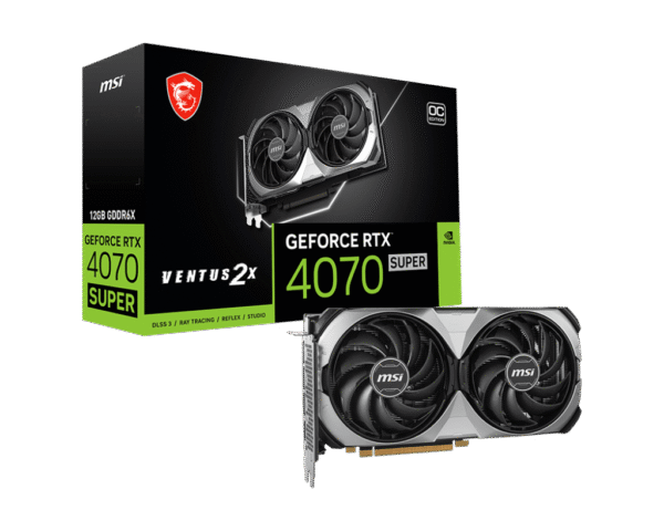 MSI GeForce RTX 4070 SUPER 12G VENTUS 2X OC