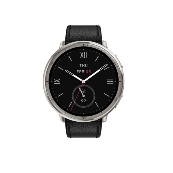 שעון חכם Amazfit דגם Active 2 Premium edition בצבע שחור