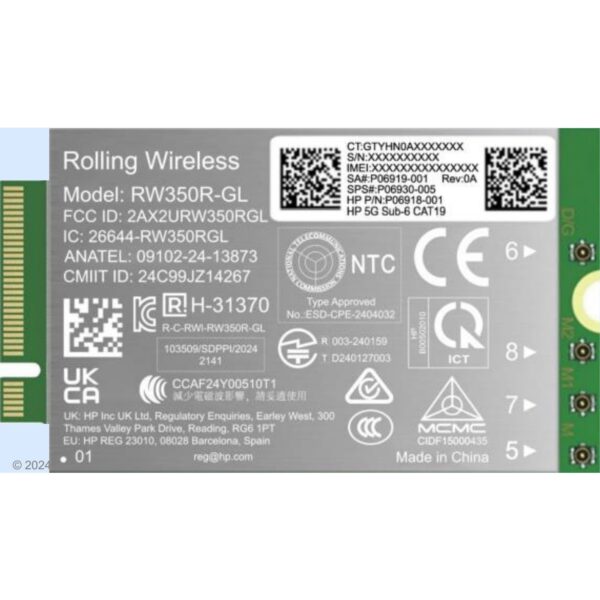 מודם WWAN HP 5G Solution