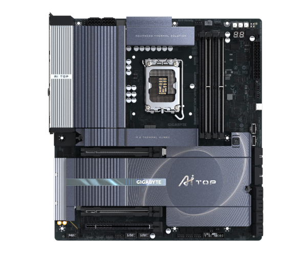 לוח אם Gigabyte Z890 AI TOP DDR5 10GB LAN Thunderbolt 5 WIFI7 – תמונה 2