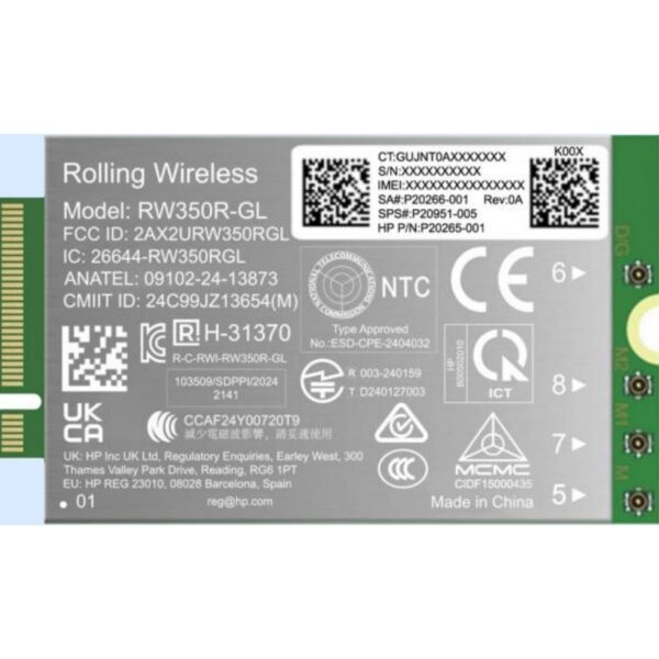 מודם WWAN HP 4G LTE-AP (Cat 19)