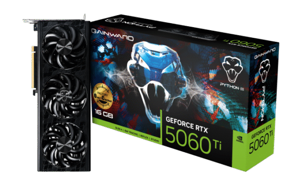 Gainward GeForce RTX™ 5060 Ti Python III OC 16GB