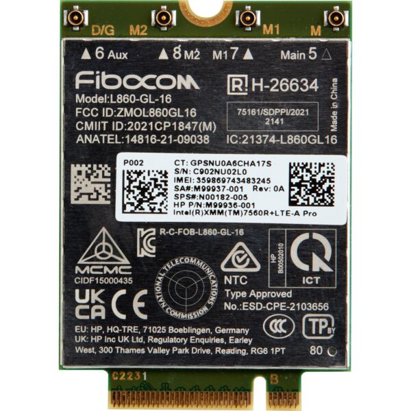 מודם WWAN HP 4G LTE-AP