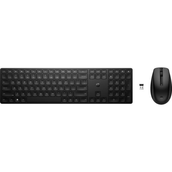 סט מקלדת ועכבר אלחוטיים HP 655 WRLS KB/MSE Combo בצבע שחור 4R009AA