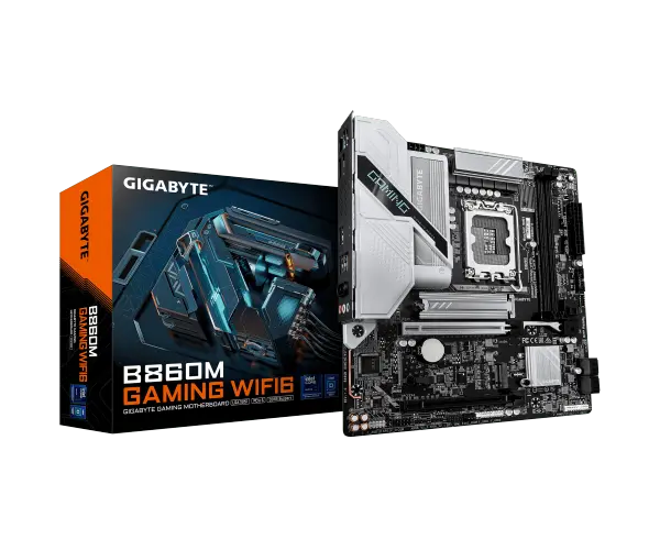 לוח אם B860M GAMING WIFI6 M-ATX DDR5 BT 2.5GBE LAN LGA1851
