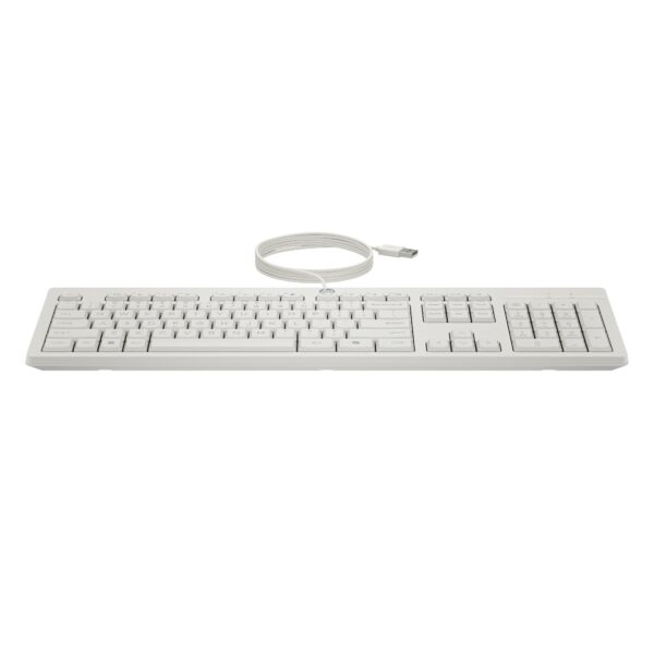 סט קומבו מקלדת+עכבר HP 225 Wired MSE and KB G2 CWH|לבן