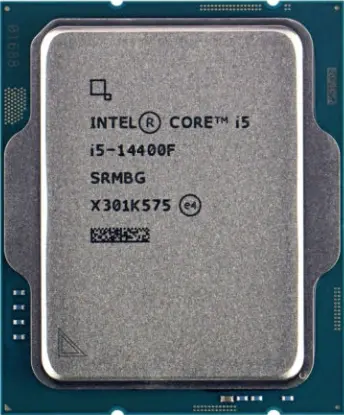 מעבד Intel Core I5-14400F Tray No GPU 4.7 Ghz No Fan 65W TDP