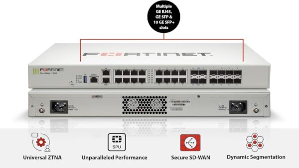 FortiGate-120G Hardware plus 3 Year FortiCare Premium UTP באנדל