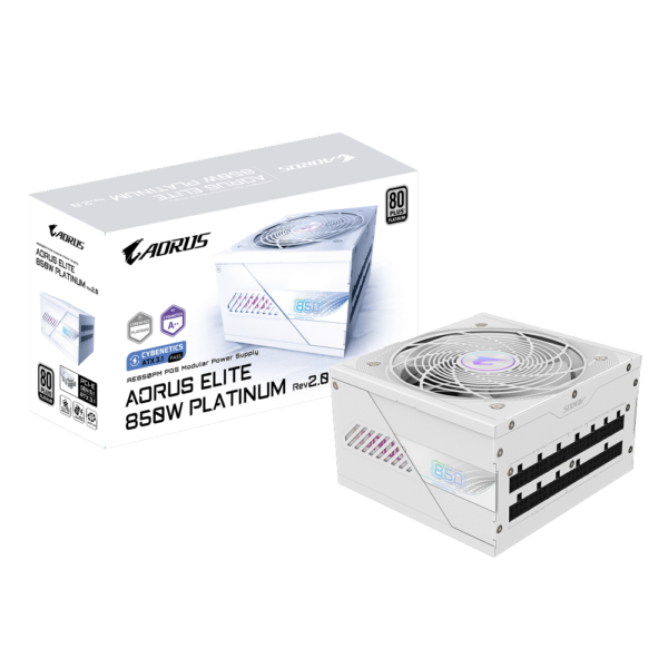 ספק כוח Gigabyte Aorus ELITE P850W 80Plus Platinum PCIE5.1 ICE