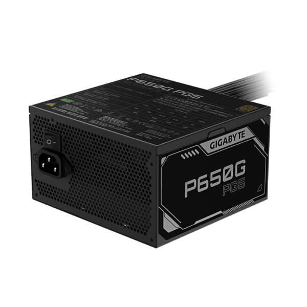 ספק כוח Gigabyte P650G 650W 80 Plus Gold ATX 3.1 PCIE 5.1