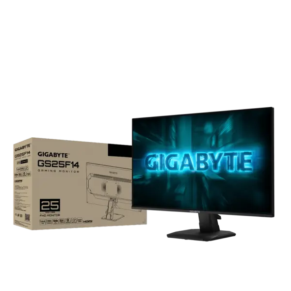 מסך גיימינג Gigabyte GS25F14 24.5 SS IPS 1Ms FHD 144hz HDR10