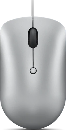 עכבר חוטי USB-C קומפקטי Lenovo 540 – צבע Cloud Grey