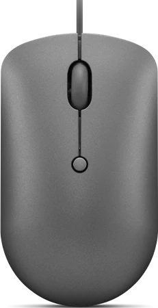 עכבר חוטי USB-C קומפקטי Lenovo 540 – צבע Storm Grey