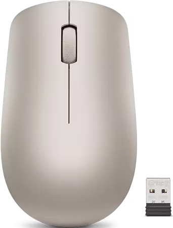 Lenovo 530 Wireless Mouse (Almond)
