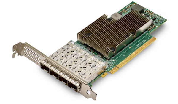 Broadcom Quad-Port 25Gb/s SFP28 Ethernet PCIe 4.0 x16