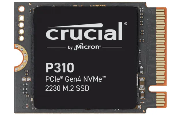 Crucial SSD P310 2TB PCIe Gen4 2230 NVMe M.2