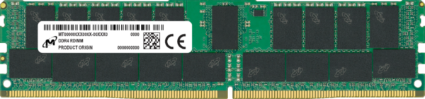 Micron DDR4 RDIMM 32GB 1Rx4 3200 CL22 (16Gbit) (DID)