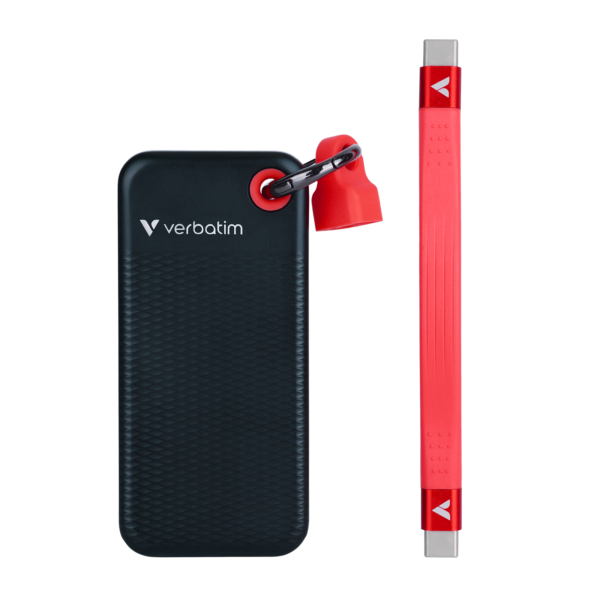 Verbatim Pocket SSD USB 3.2 G 2 2TB Black/Red