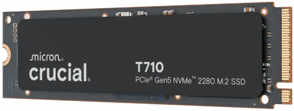 Crucial SSD 4TB T710 NVMe M.2 PCIe Gen5