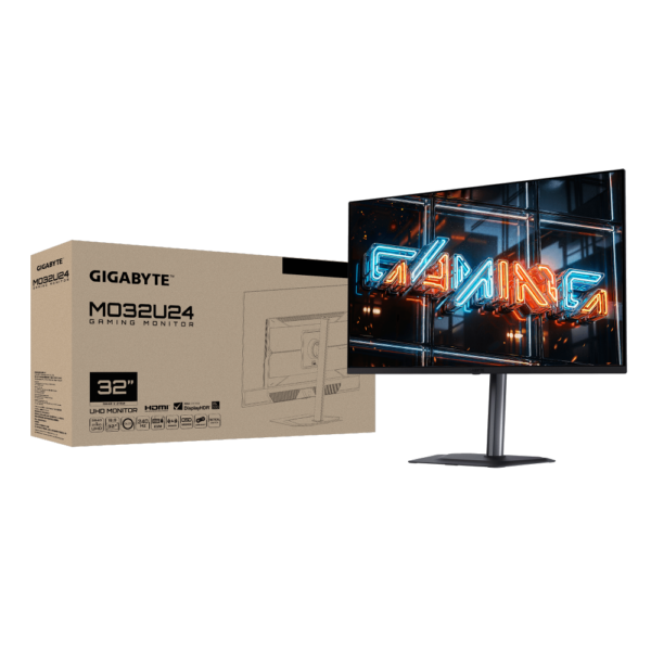 מסך Gigabyte MO32U24 OLED 4K Gaming Monitor 240Hz 0.03ms