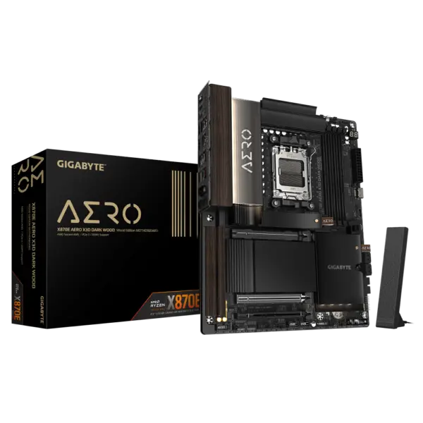 לוח Gigabyte X870E AERO X DK WOOD X3D AM5 WIFI7 ATX