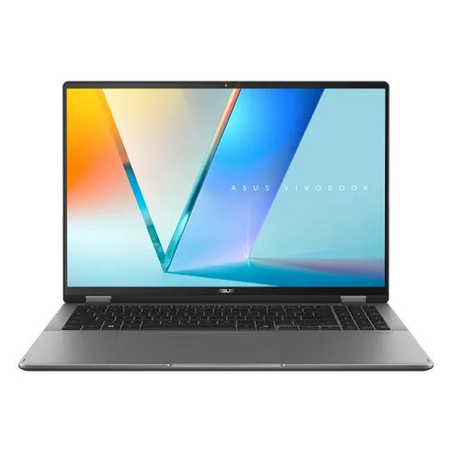 מחשב נייד 16 אינץ מסך מגע ASUS Vivobook 16 Flip TP3607AA-SI009W Matte Gray