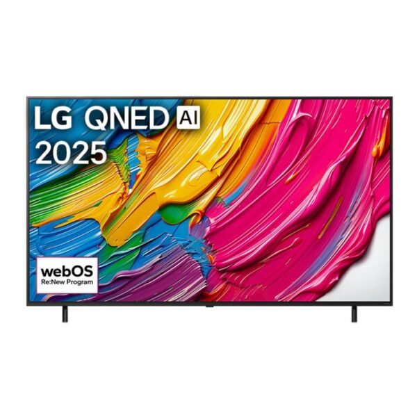 טלוויזיה "55 חכמה LG QNED ברזולוציית 4K דגם: 55QNED80A6A