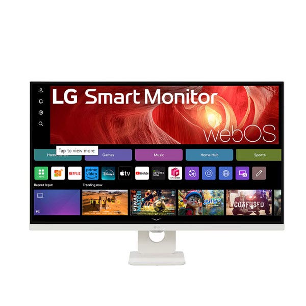 צג חכם "31.5 4K UHD עם webOS תוצרת LG דגם: 32U721SA-W