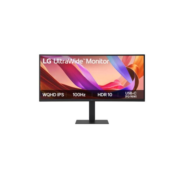 מסך מחשב קעור ''34 UltraWide™ WQHD IPS תוצרת LG דגם: 34U650A-B