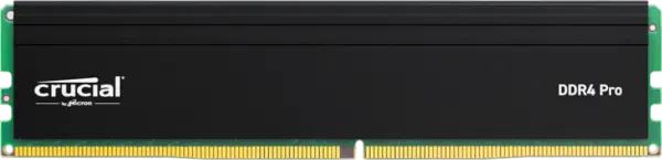זכרון לנייח Crucial Pro 32GB DDR4 3200Mhz C22 intel XMP 2.0
