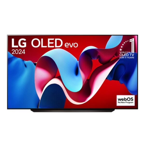 טלוויזיה "83 חכמה LG OLED evo ברזולוציית 4K דגם: OLED83C46LA